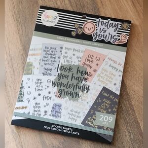 Happy Planner Gentle Reminders Sticker Book